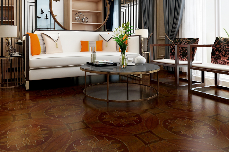 多層拼花系列FH8001荷塘月色 