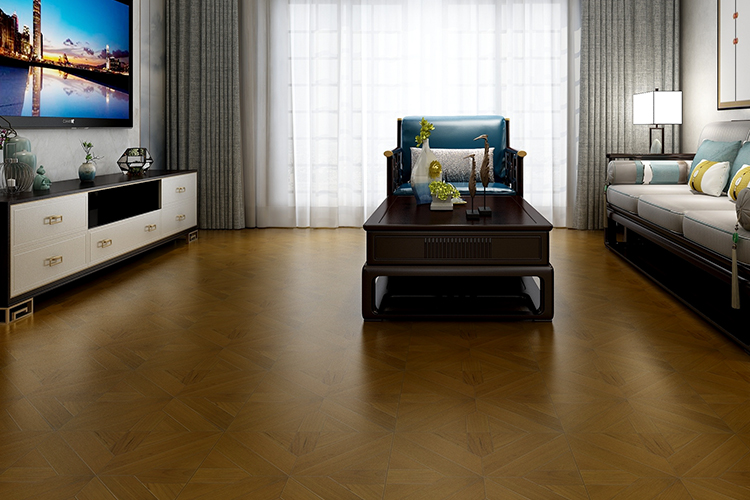 多層實木拼花地暖FH4001