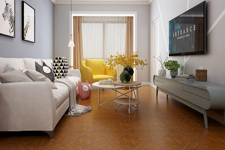 多層實木拼花地板FH1001